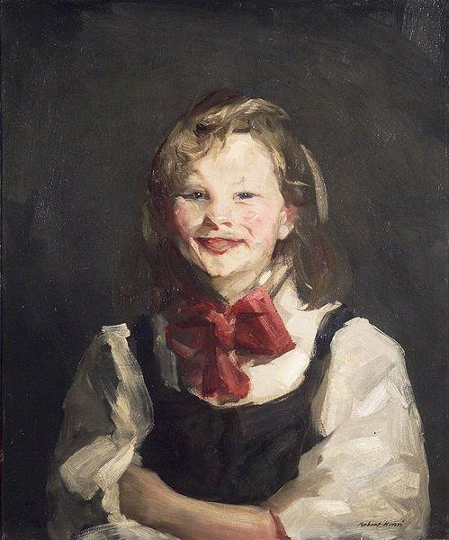 Robert Henri Laughing Girl France oil painting art